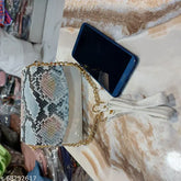 Synthetic animal net sling bag clutch, free size, best quality, adorable and cute for girls and women from India